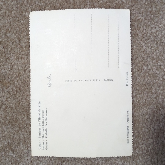 Pair Of European Mid Century Postcards - Picture 2 of 4